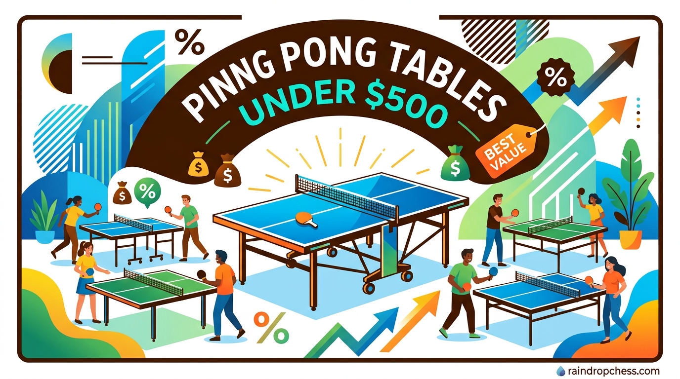 Ping Pong Tables Under $500
