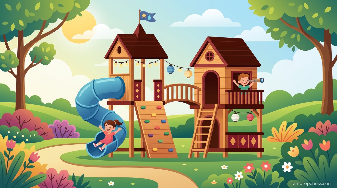 Playhouses with Slides