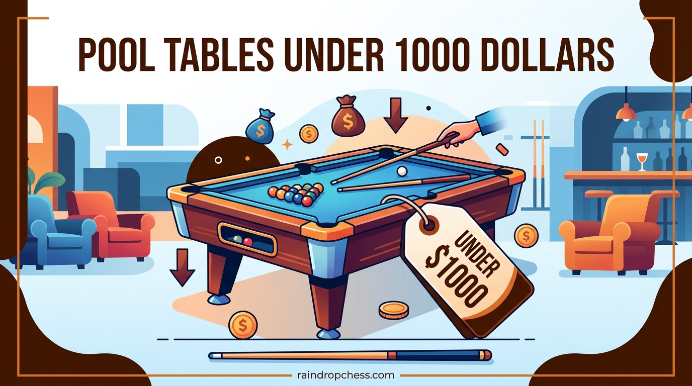 Pool Tables Under 1000 Dollars
