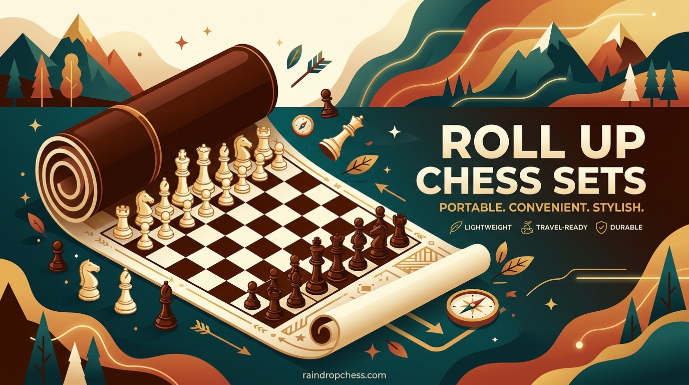 Roll Up Chess Sets