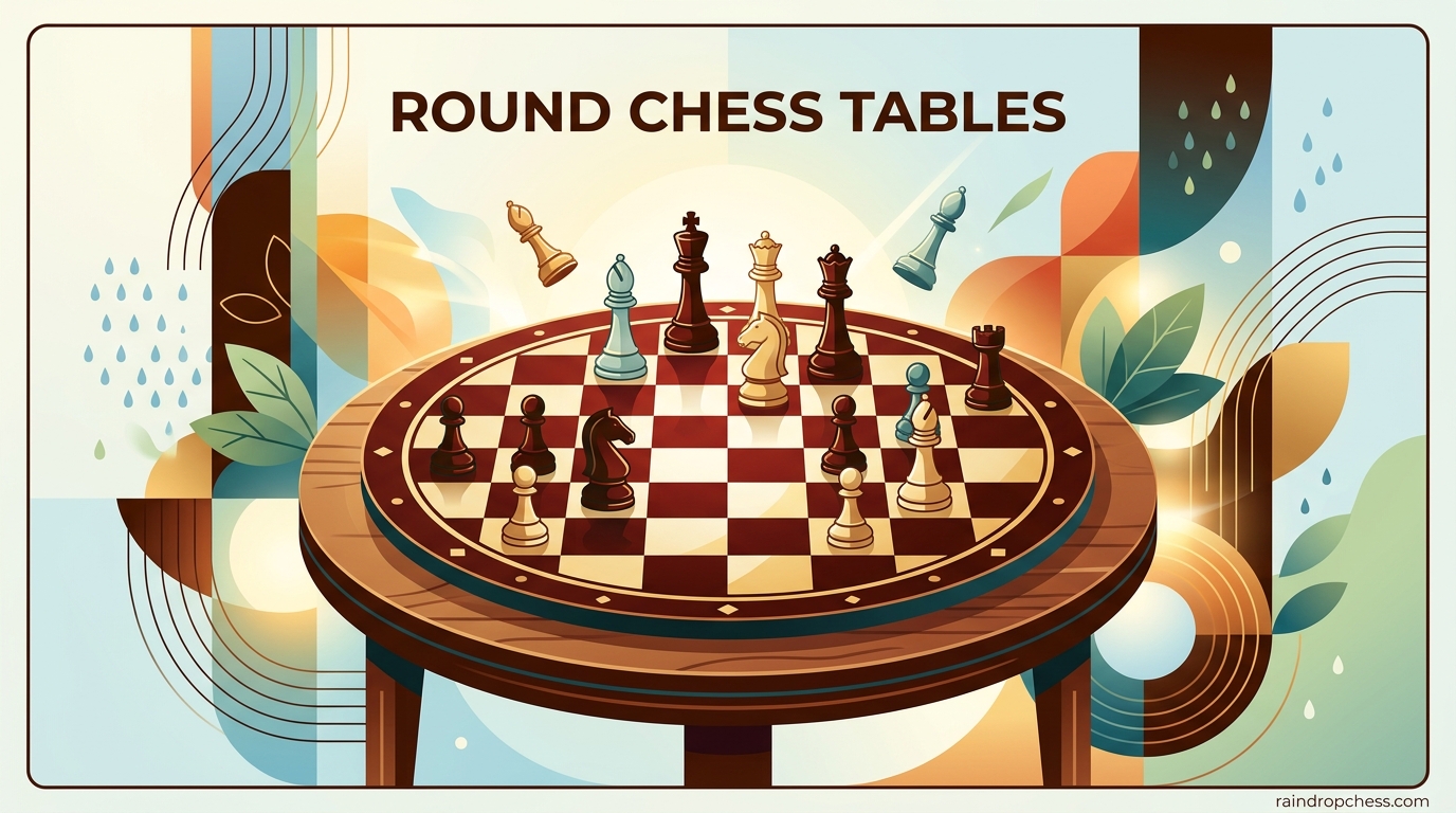 Round Chess Tables