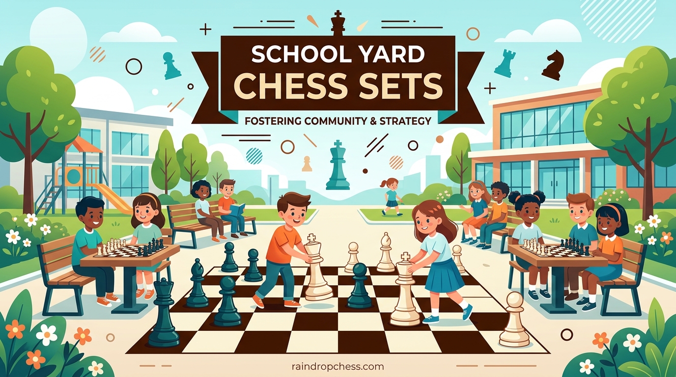 School Yard Chess Sets