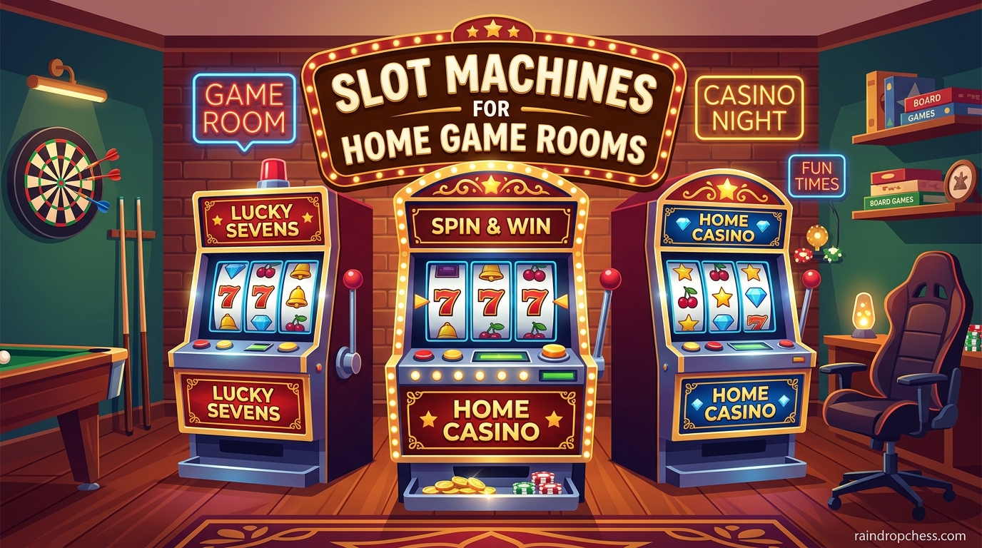 Slot Machines for Home Game Rooms