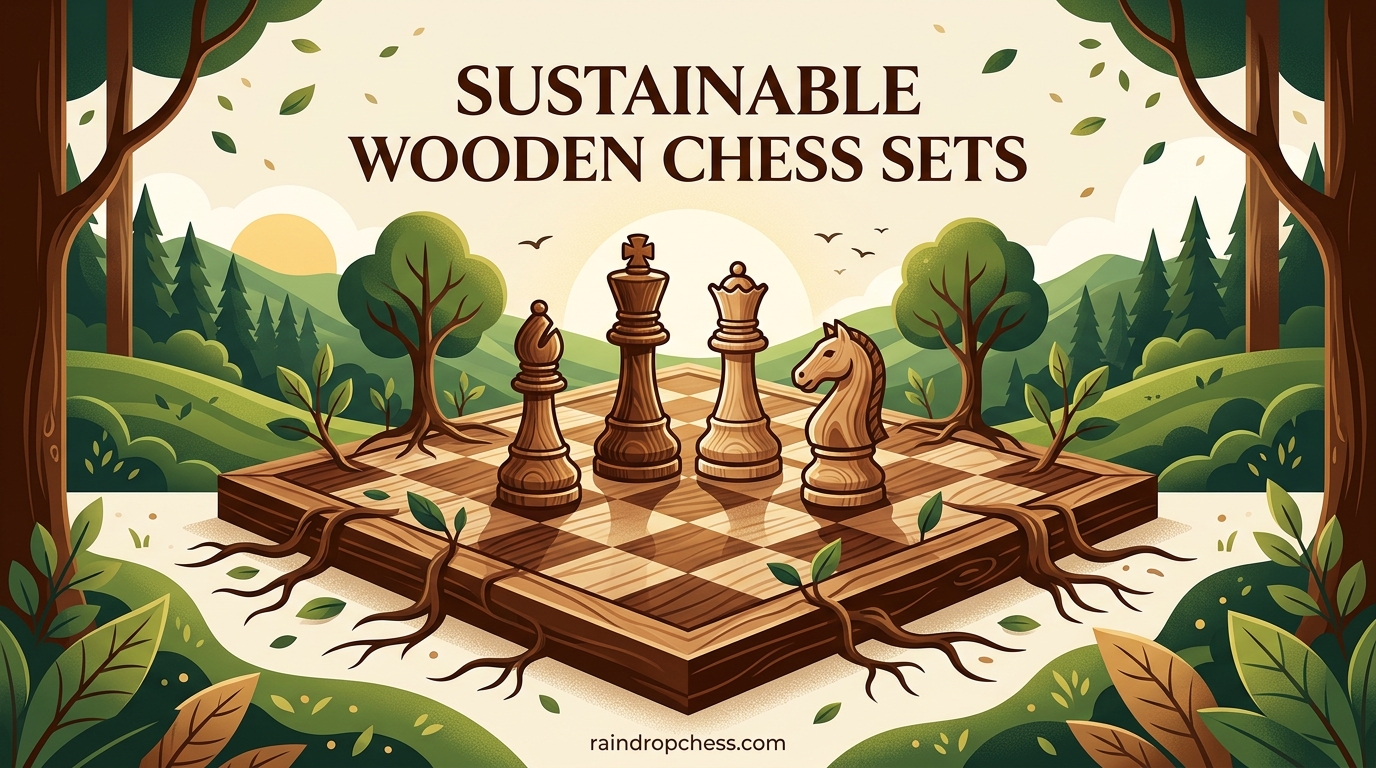 Sustainable Wooden Chess Sets