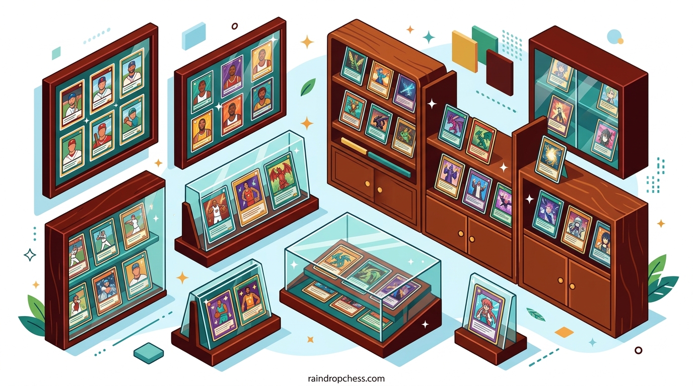 Trading Card Display Cases