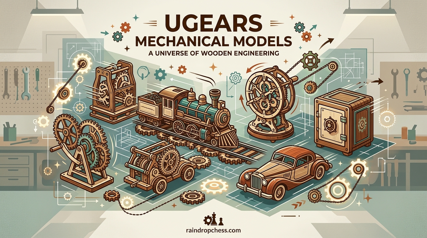 UGears Mechanical Models