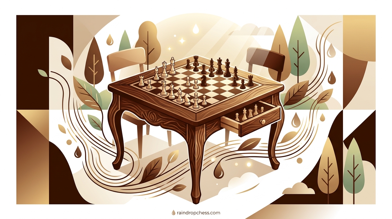 Wooden Chess Tables