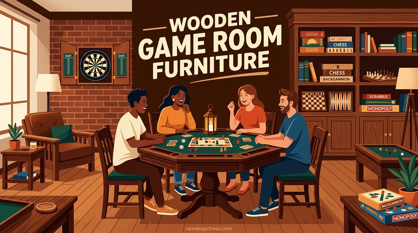 Wooden Game Room Furniture
