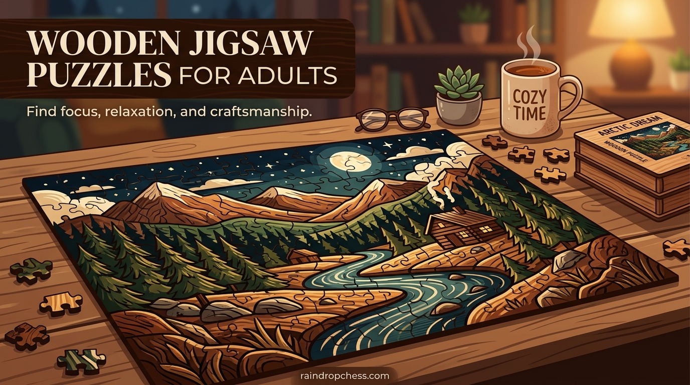 Wooden Jigsaw Puzzles for Adults