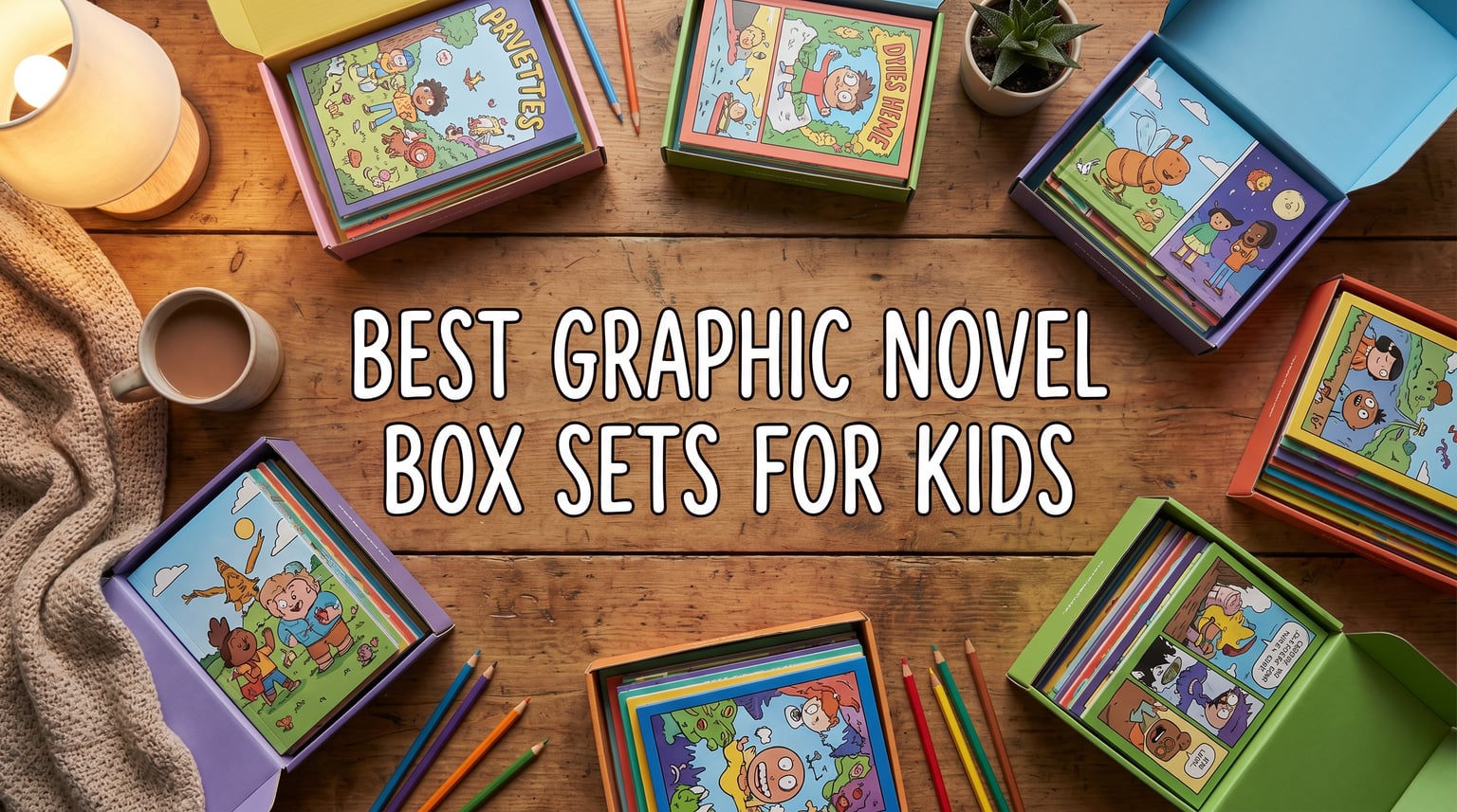 Best Graphic Novel Box Sets for Kids