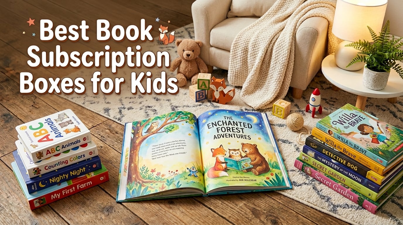 Best Book Subscription Boxes for Kids