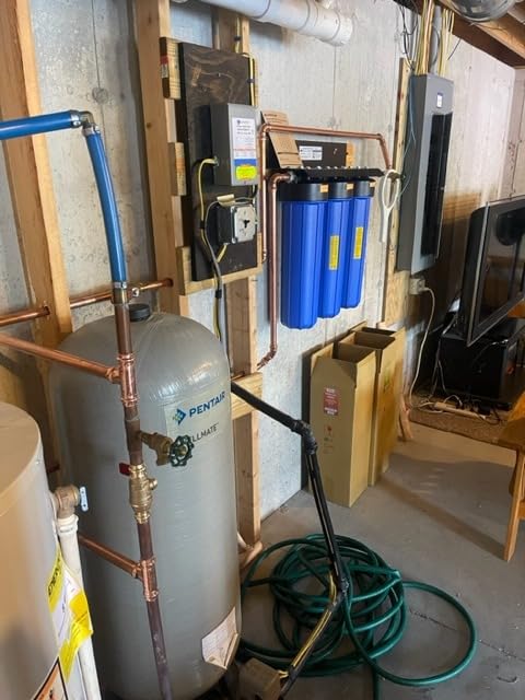 iSpring WGB32B 3-Stage Whole House Water Filter System - Commercial Grade, Eliminates 99% Chlorine, Sediment, Taste, Odor, 20x4.5-inch Industrial Standard Filters customer photo 2
