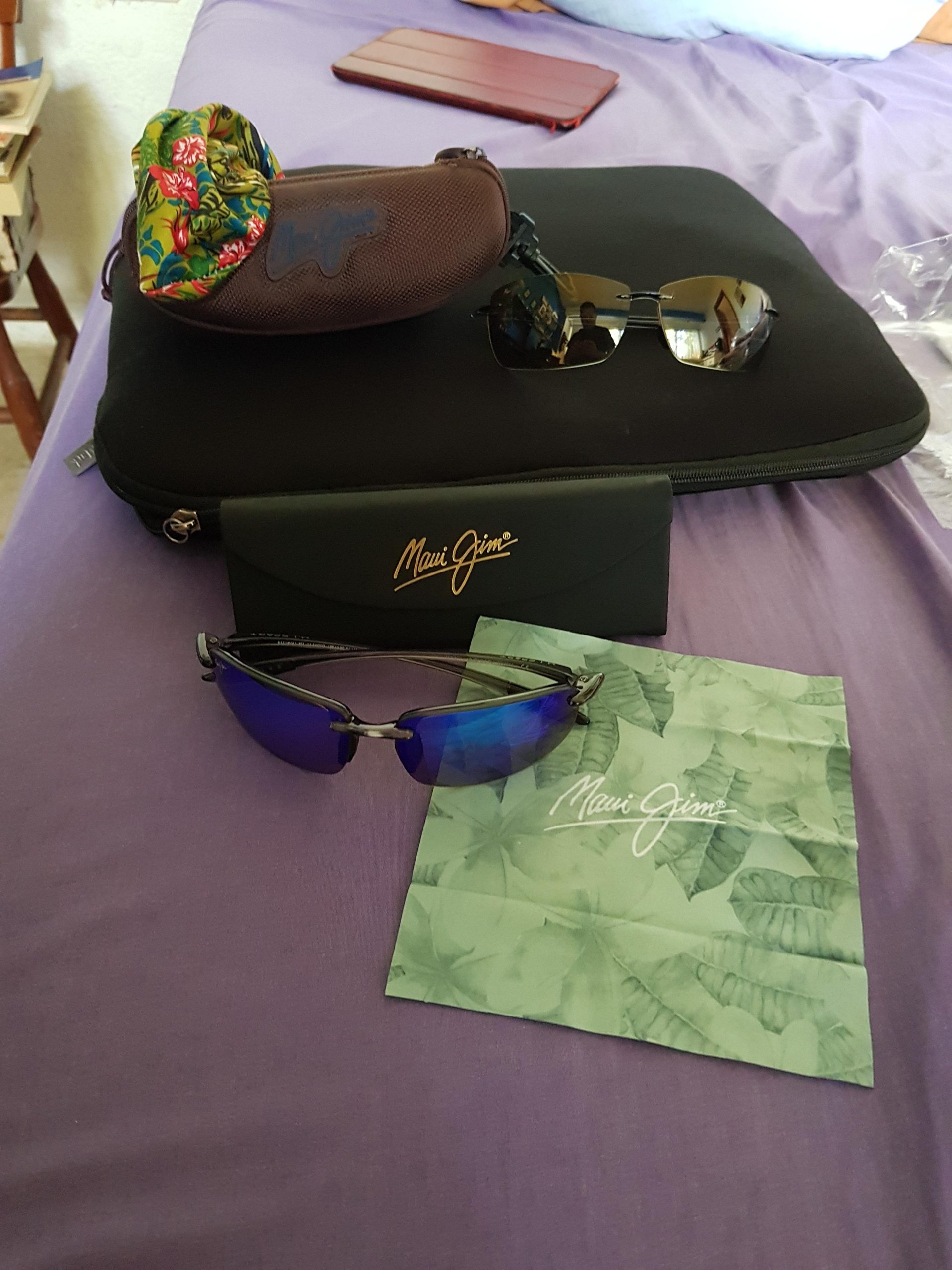 Maui Jim Polarized Men's and Women's Wassup Wrap Sunglasses customer photo 1
