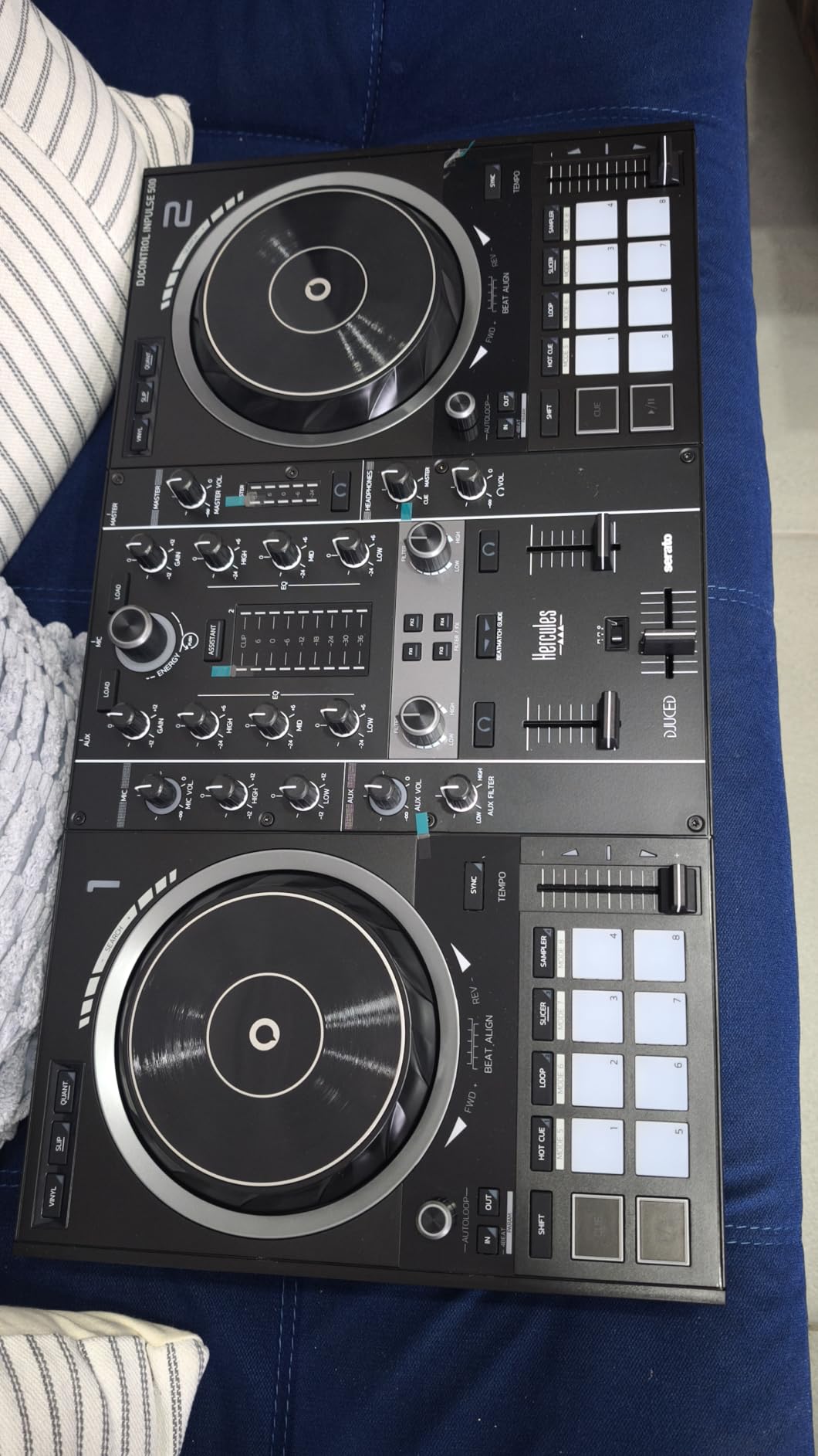 Hercules DJControl Inpulse 500-2-Deck DJ Controller for Serato & DJUCED customer photo 1
