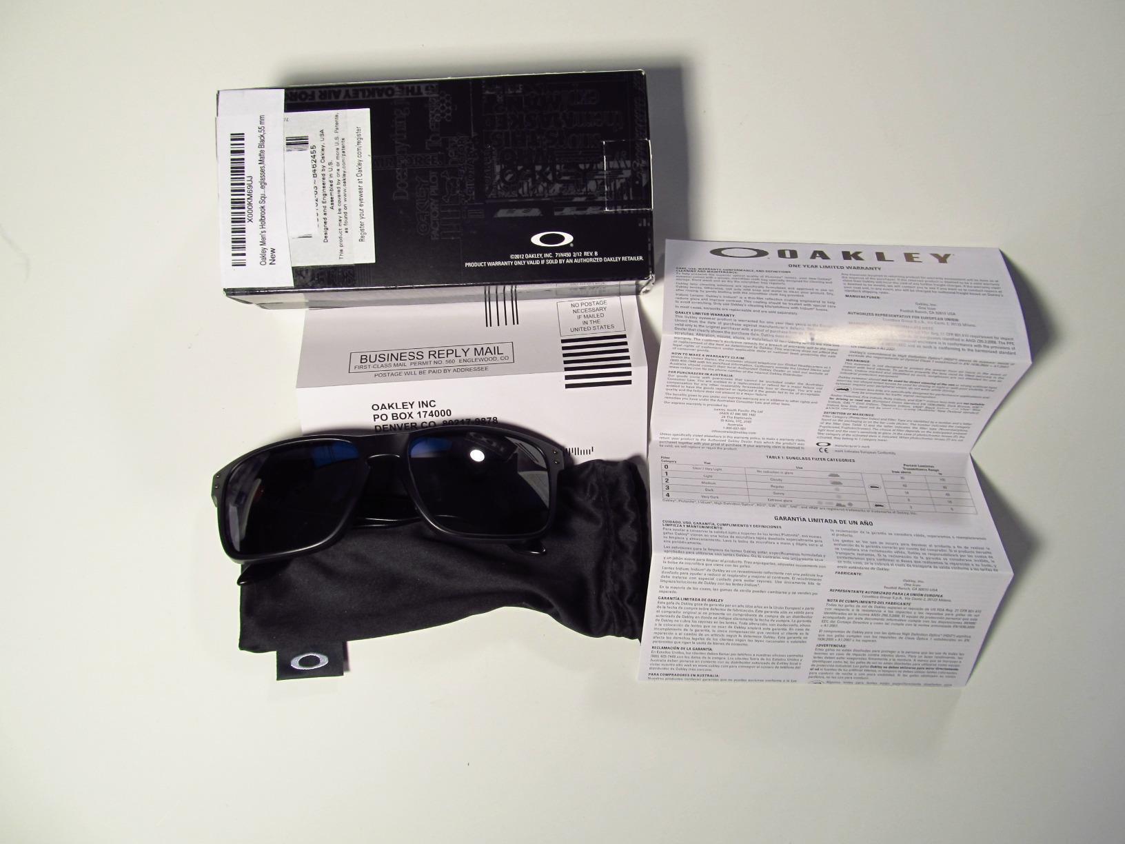 Oakley Mens OO9102 Holbrook Square Sunglasses customer photo 2