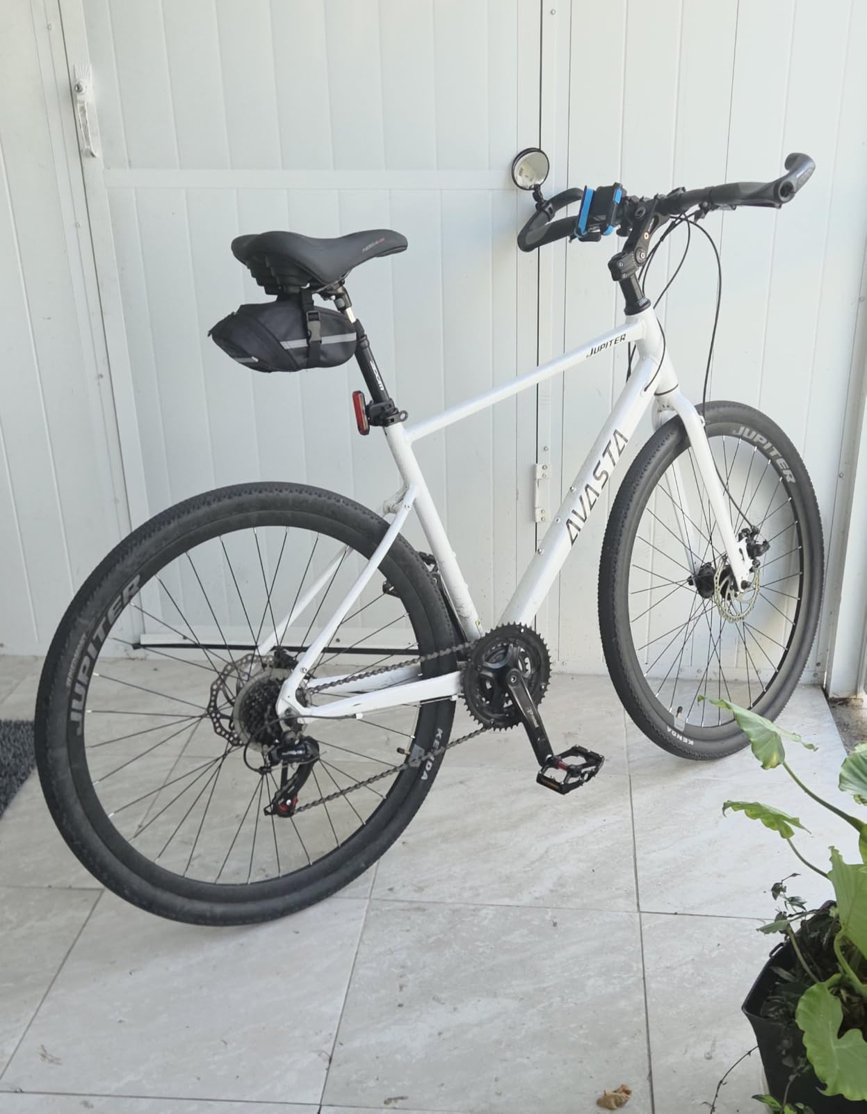AVASTA Jupiter 700C Road Adult Step-Over Hybrid Cycling Bike Bicycle, Aluminum Frame, 21-Speed, Dual Disc Brakes, Multiple Colors for Men Woman Male Female customer photo 1