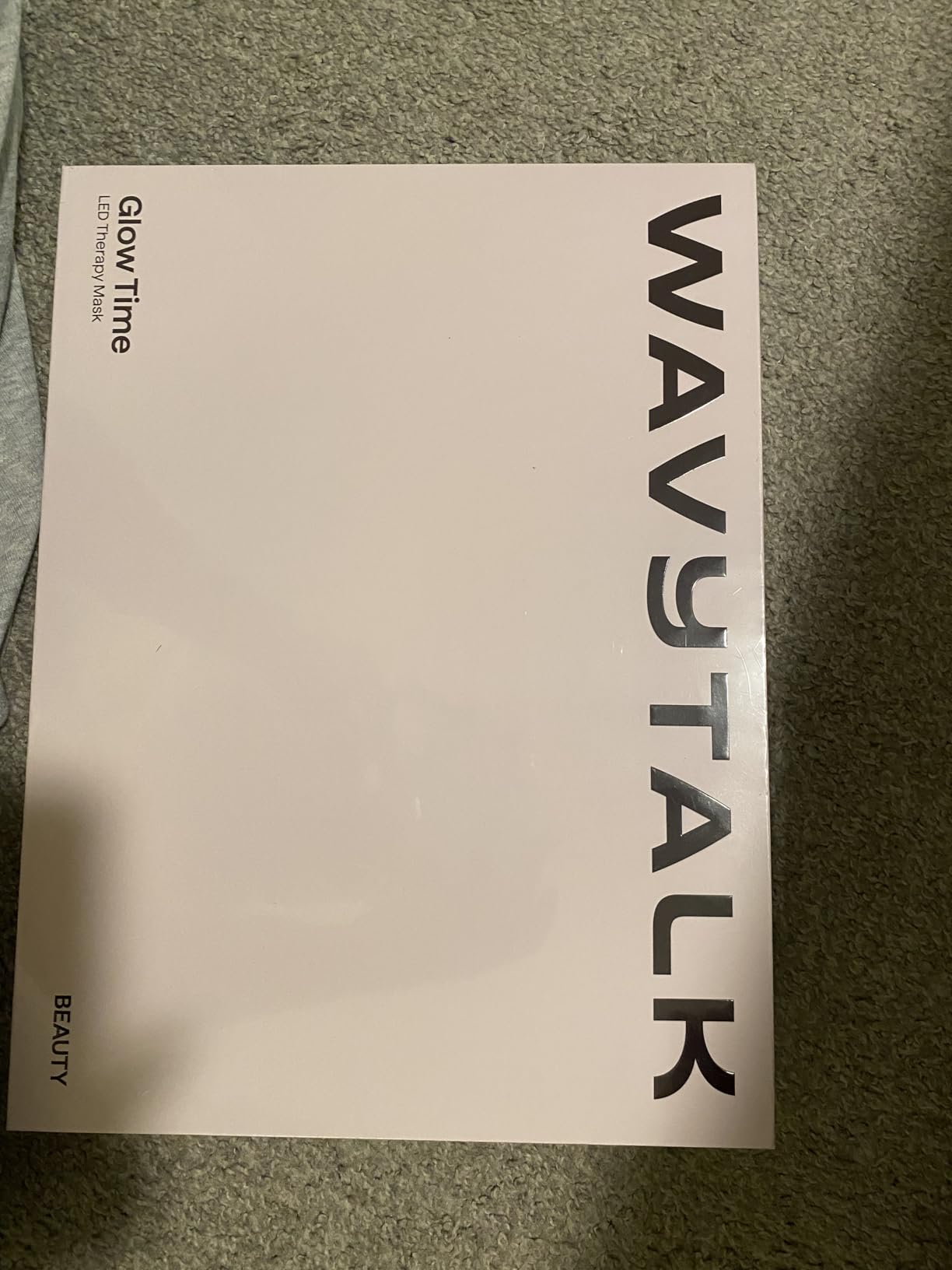 wavytalk Red Light Therapy Mask for Face, Glow Time LED Face Mask Light Therapy for Anti-Fine Line, Acne, Skin Rejuvenation with Red, Near-Infrared Light, Blue and Amber Light Therapy customer photo 2