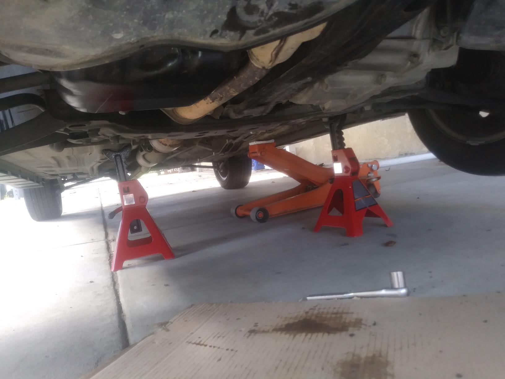 BIG RED T43202 Torin Heavy Duty Steel Jack Stands: 3 Ton (6,000 lb) Capacity Car Lifting Stand, 1 Pair customer photo 2