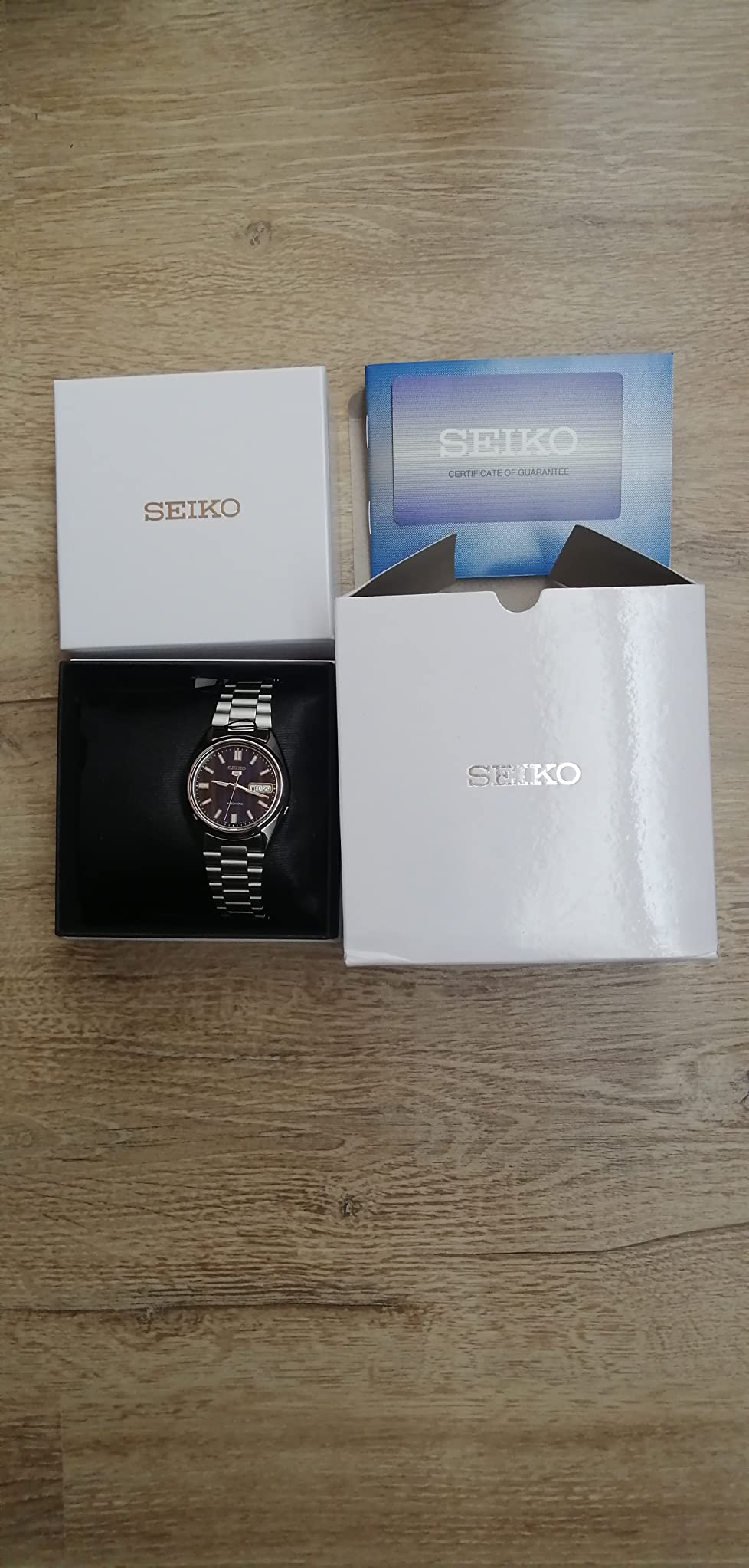 Seiko Men's Analogue Automatic Self-Winding Watch with Stainless Steel Bracelet customer photo 1