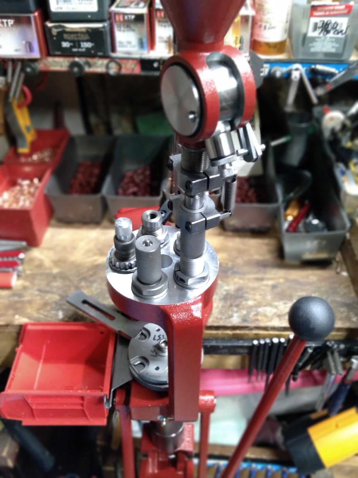 Hornady Lock-N-Load AP Press Loader - Ammunition Reloading Press with Quick Change Lock-N-Load Bushing System, EZ-JECT System and Powder Measure - Enjoy Fast and Reliable Reloading - Item 095100 customer photo 1