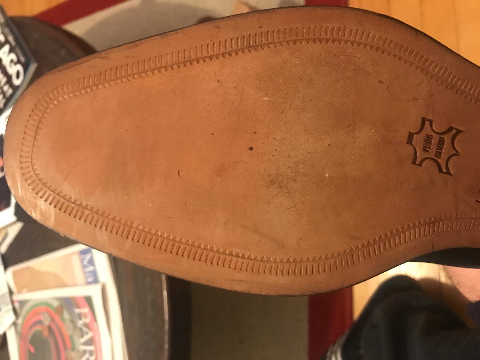 Johnston & Murphy Men's Melton Cap Toe Lace-Up Oxford Dress Shoe customer photo 1