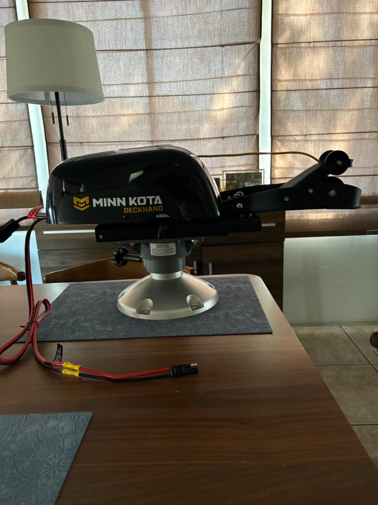 Minn Kota Deckhand Pontoon Electric Anchor Winch - DH-40 customer photo 1
