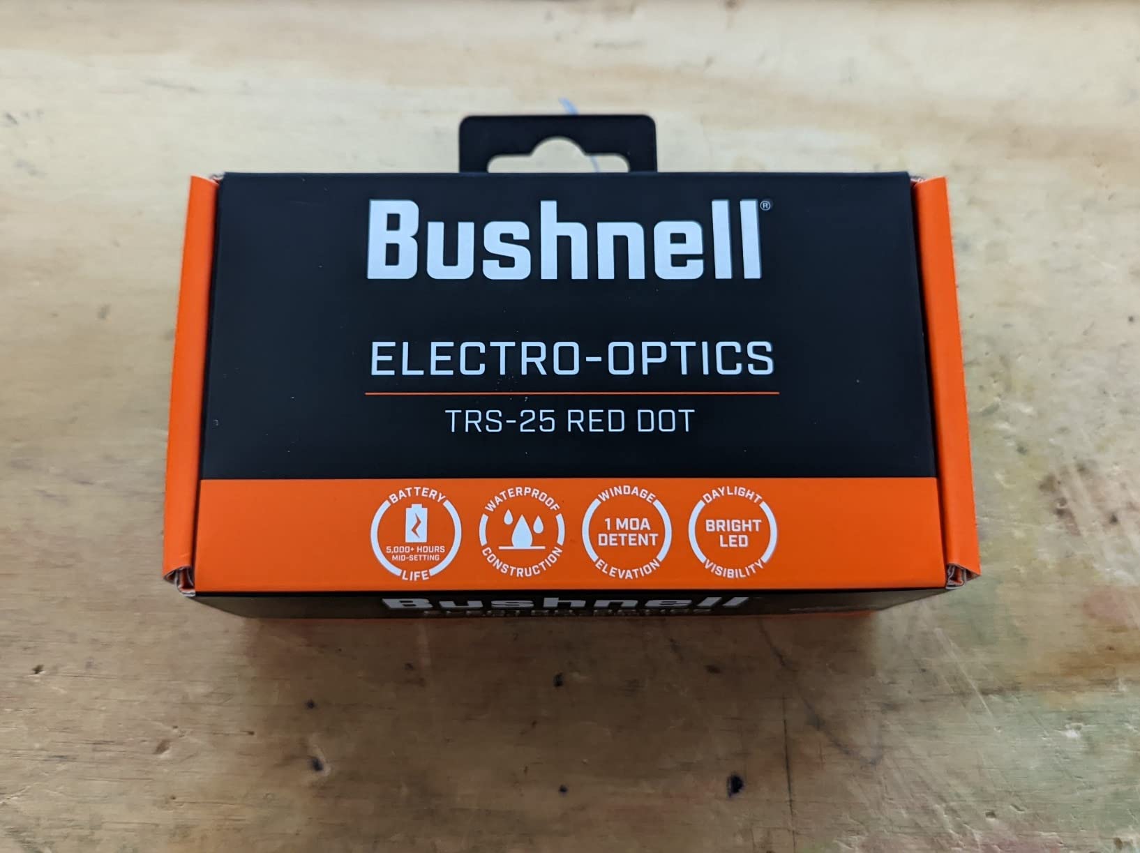 Bushnell Trophy TRS-25 Red Dot Sight Riflescope, 1x20mm, Black | 3 MOA, Waterproof, Shockproof, Fog-Proof, Compact Design customer photo 2