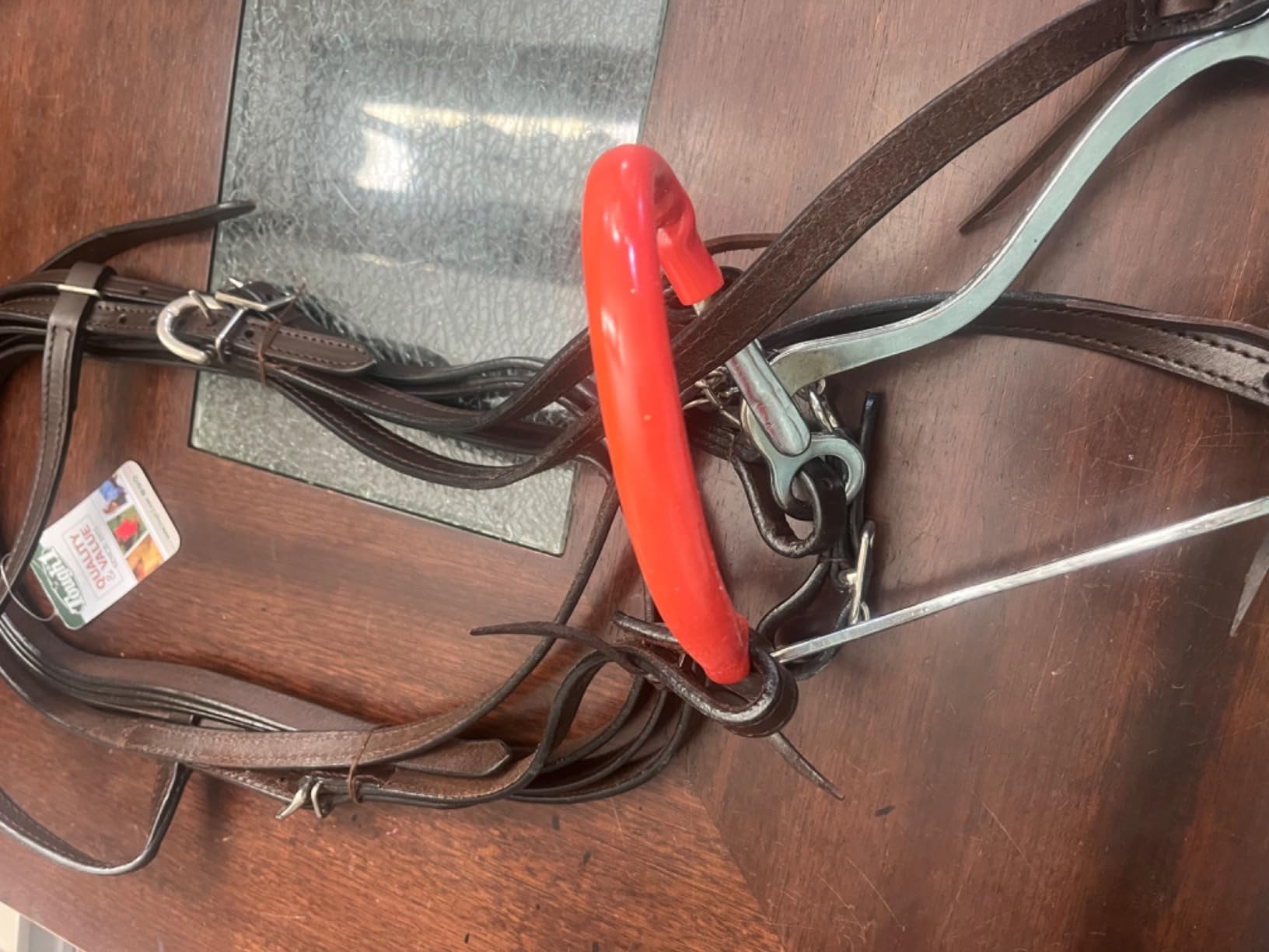 Tough 1 King Series Browband Bridle with Hackamore customer photo 1