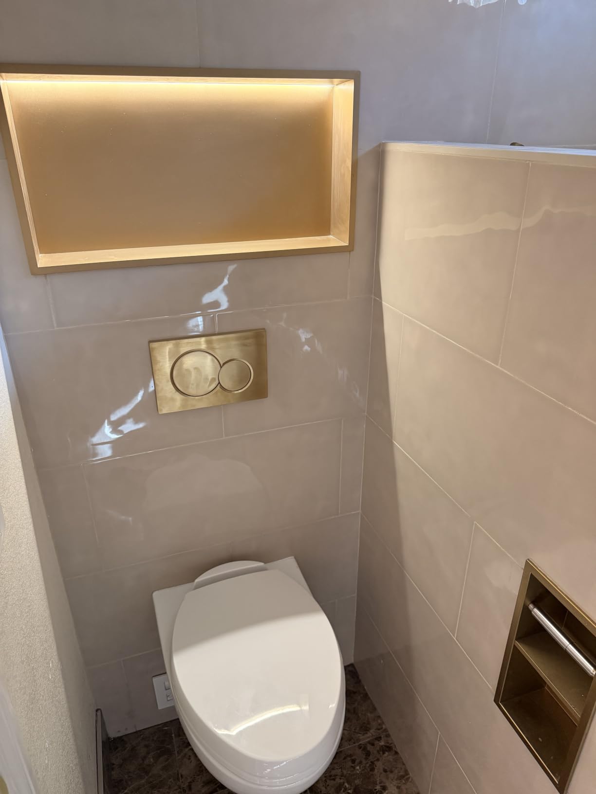 Duravit Geberit 111.335.00.5 DuoFix In-Wall System with Sigma Concealed Tank for 2x6 Wall Construction, white, large customer photo 2