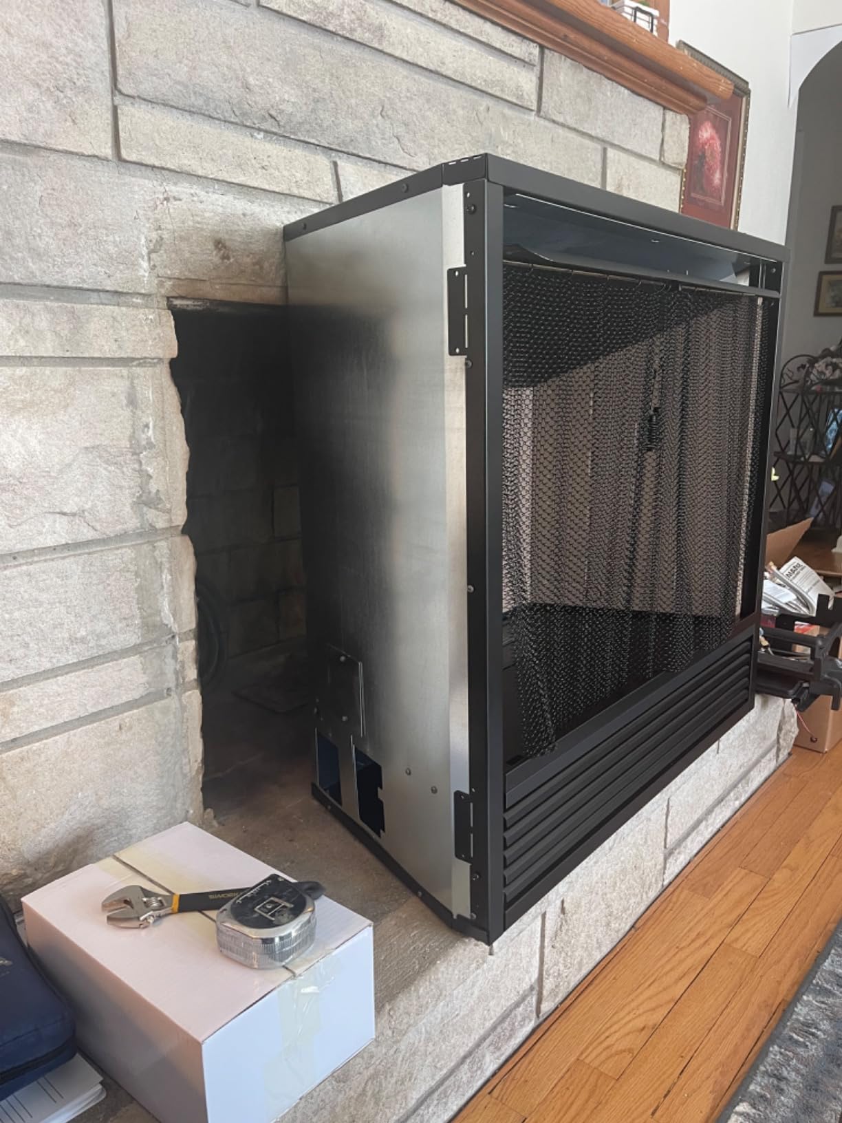 ProCom 32in. Universal Ventless Firebox Insert - Zero Clearance Design - Model# PC32VFC customer photo 2
