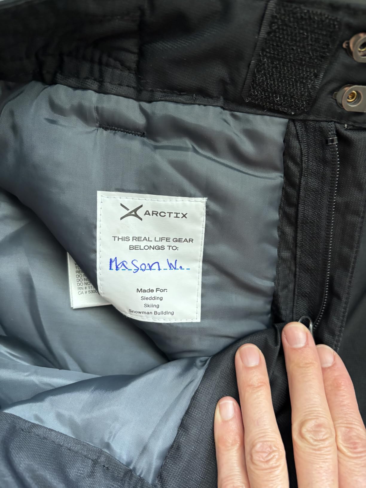 Arctix Kids Snow Pants with Reinforced Knees and Seat customer photo 1
