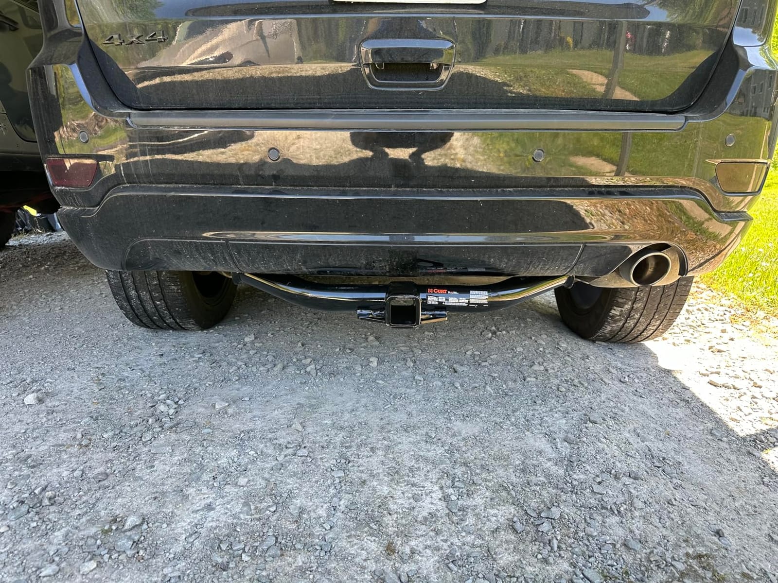 CURT 13182 Class 3 Trailer Hitch for Dodge Durango and Jeep Grand Cherokee | Fits 2011 to 2026 Durango, 2012 to 2022 Grand Cherokee, 2
