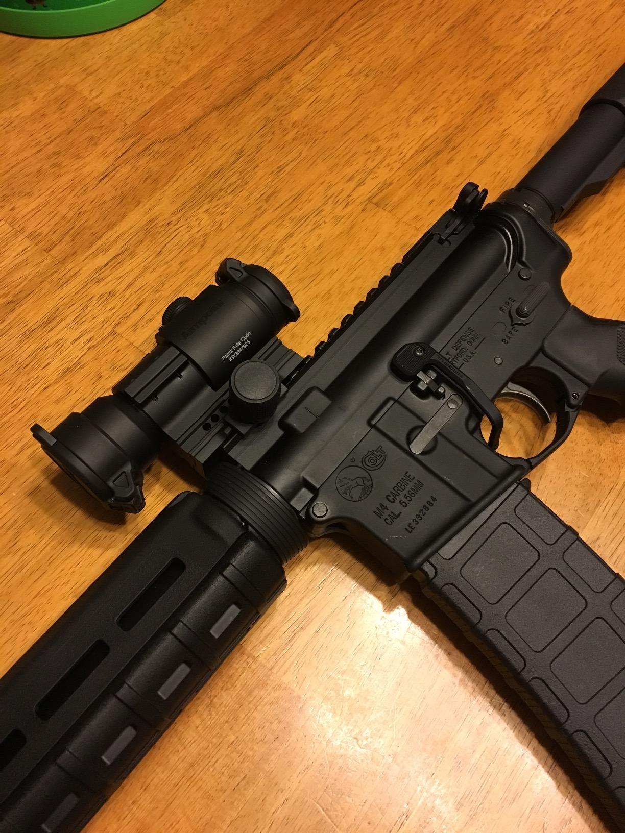 Aimpoint PRO Red Dot Reflex Sight with QRP2 Mount and Spacer - 2 MOA - 12841 customer photo 2