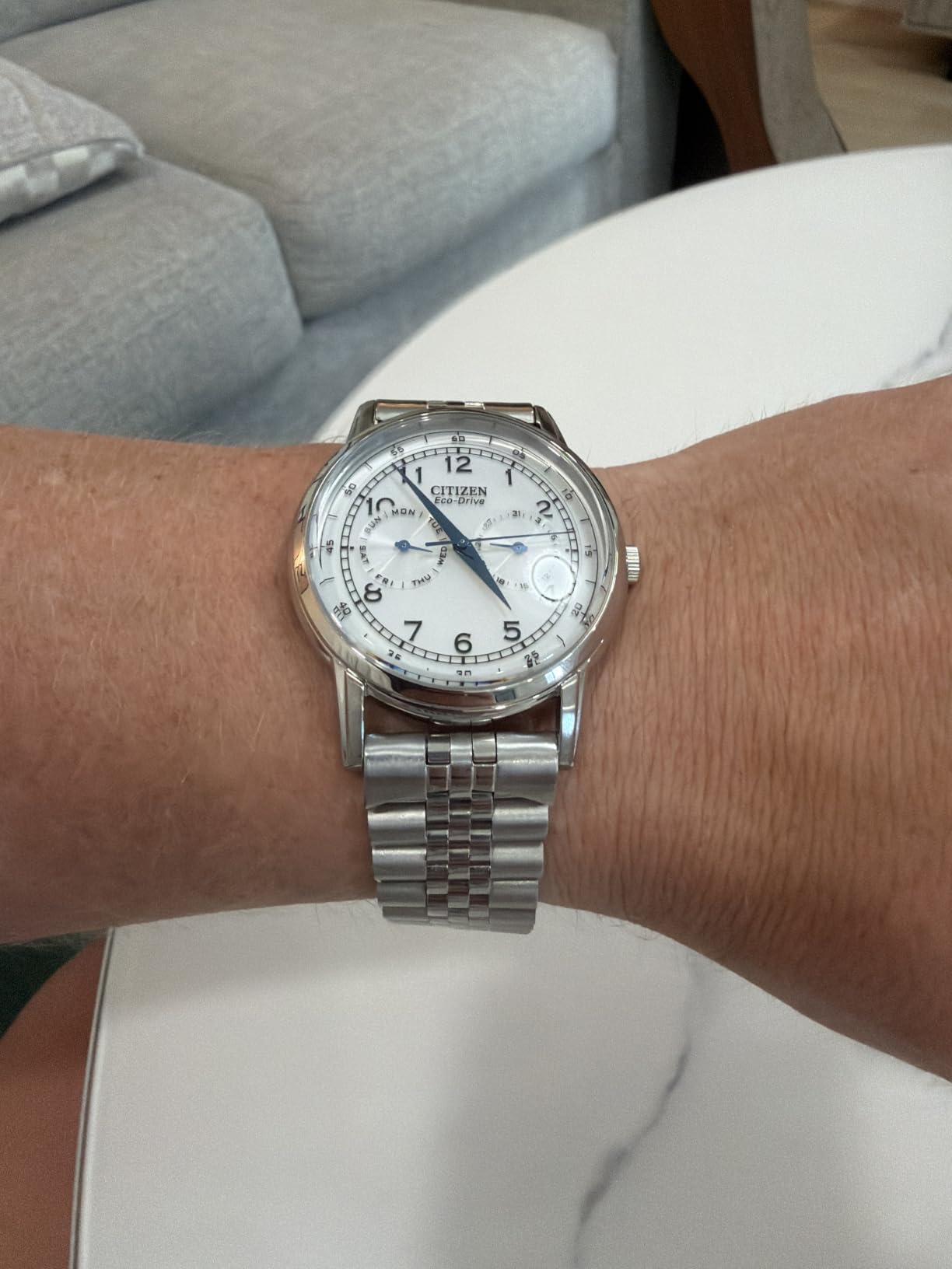 Citizen Eco-Drive Corso Mens Watch, Stainless Steel, Classic customer photo 1