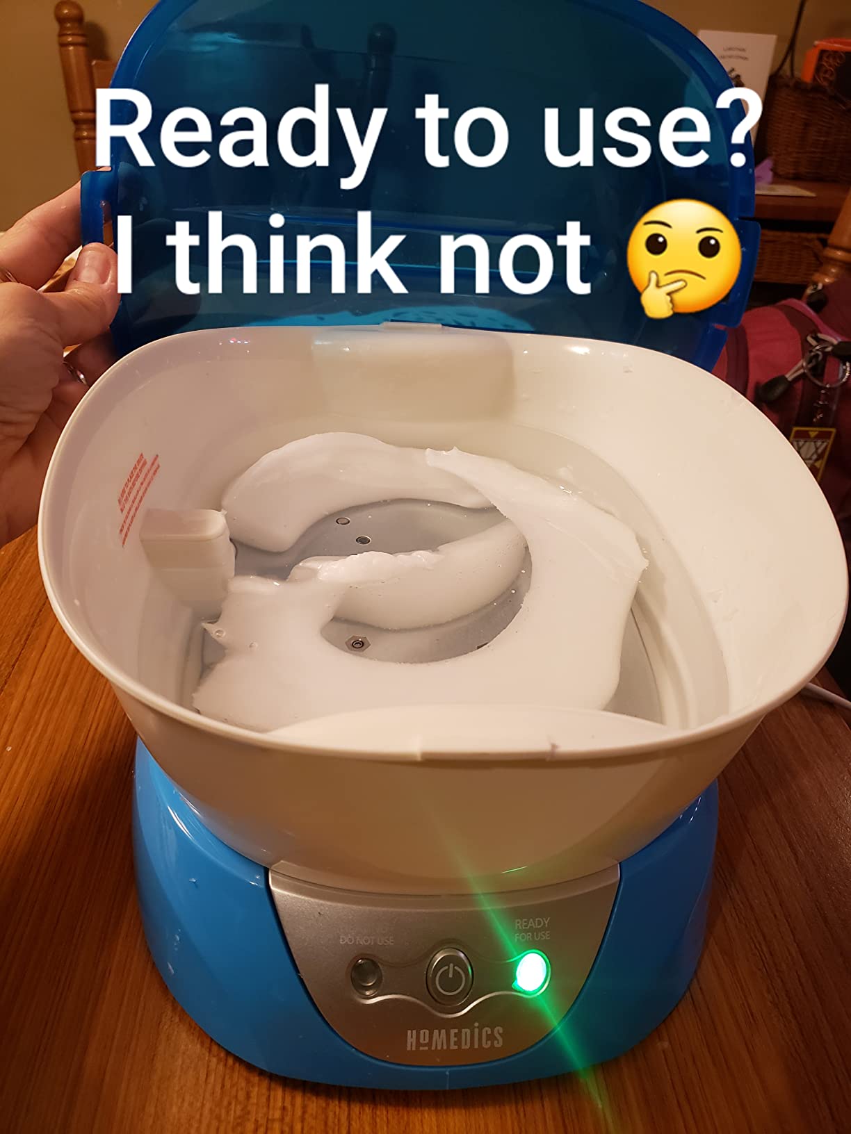 Homedics Paraffin Wax Machine for Hands Therapy | Hypoallergenic Hot Wax Hand Therapy Machine to Soothe and Moisturize Hands - Includes 3 Pounds of Wax and 20 Hand Liners customer photo 2