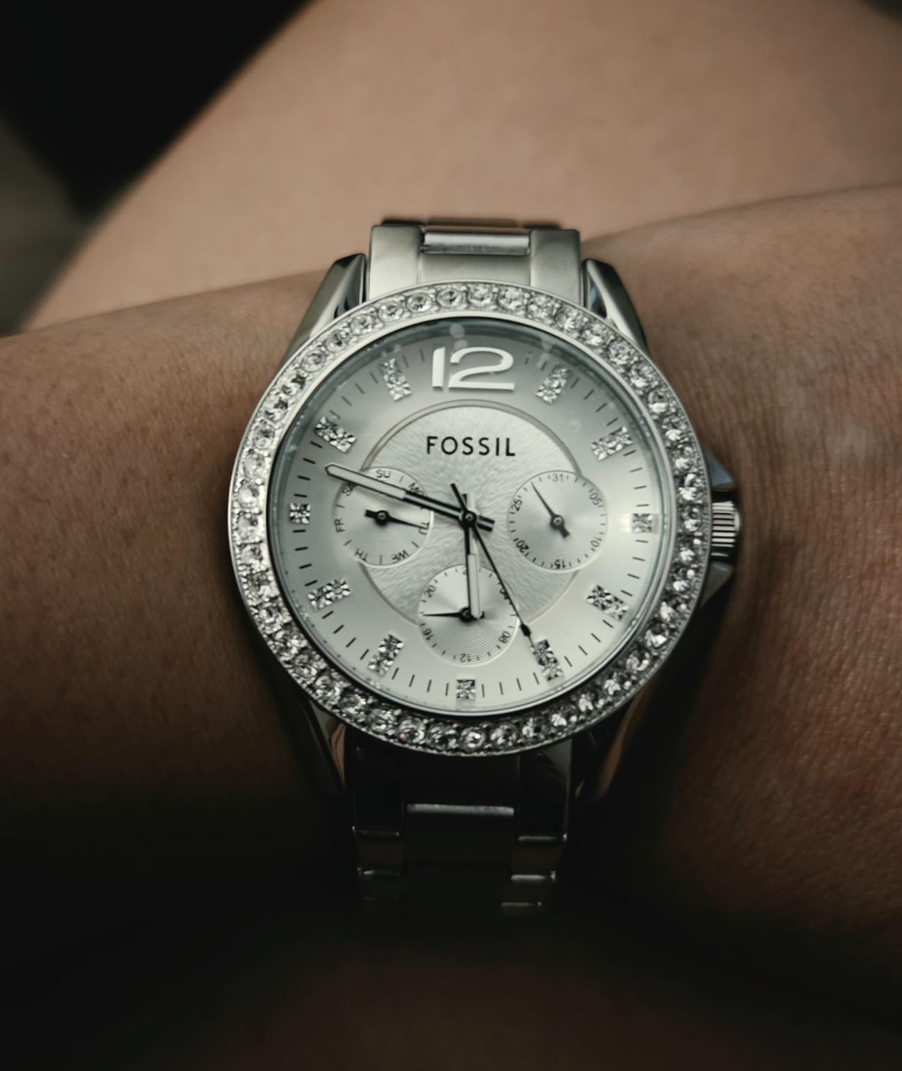 Women's Watch, Riley Quartz Stainless Steel Multifunction Watch for Women customer photo 1