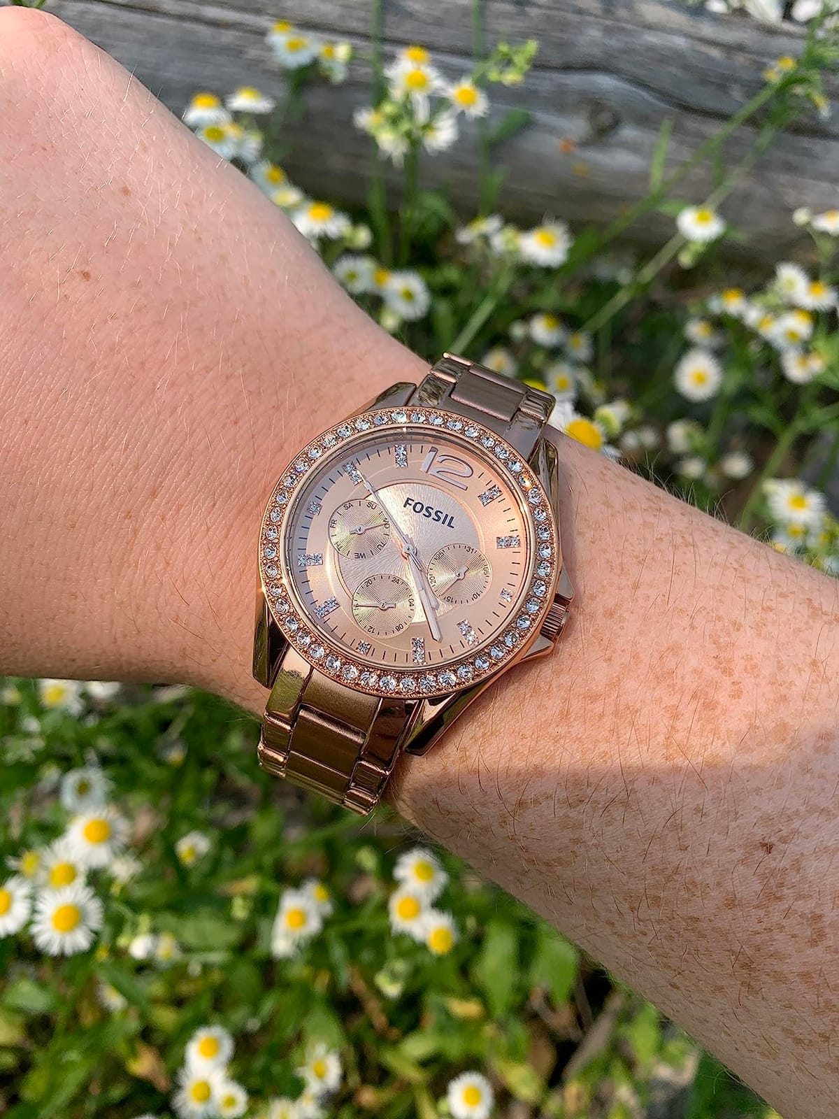Women's Watch, Riley Quartz Stainless Steel Multifunction Watch for Women customer photo 2