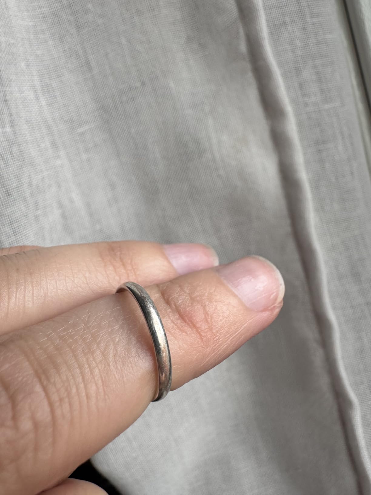 Metal Factory Sterling Silver 2MM High Polish Plain Dome Tarnish Resistant Comfort Fit Wedding Band Ring customer photo 2