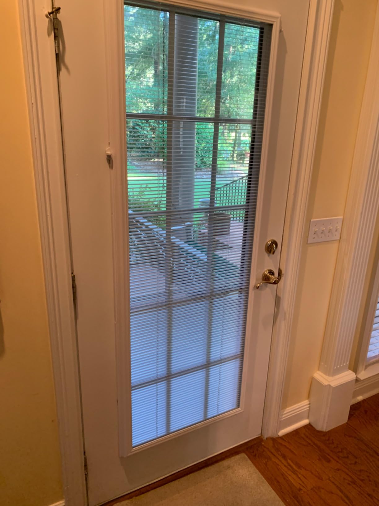 ODL Add-On Blinds for Raised Frame Doors Only - Installs Over Existing Door Glass - 24