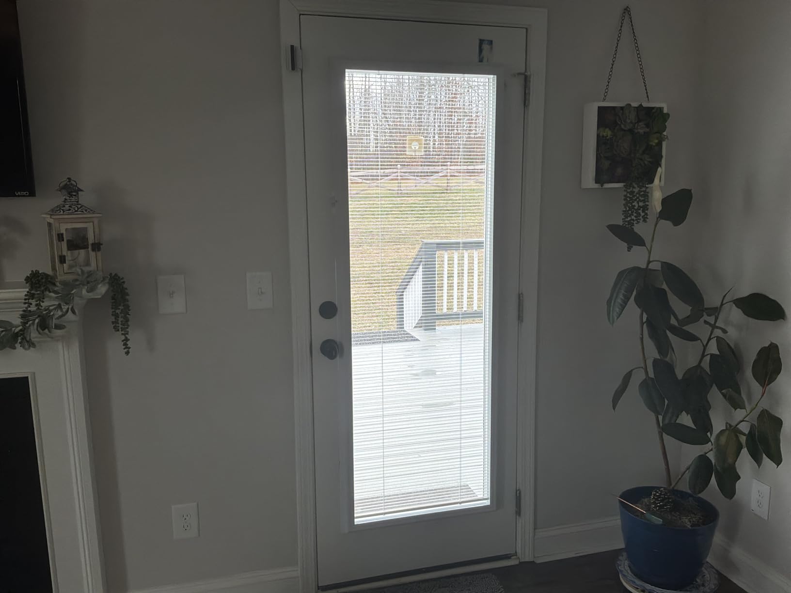 ODL Add-On Blinds for Raised Frame Doors Only - Installs Over Existing Door Glass - 24
