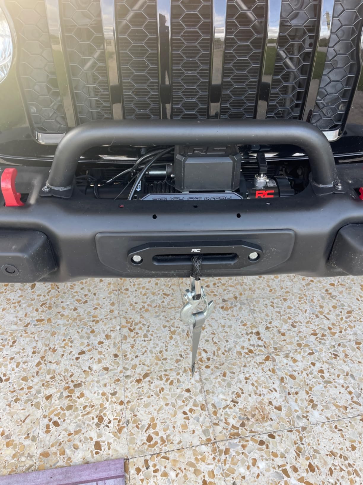 Rough Country 12,000LB PRO Series Electric Winch | Synthetic Rope - PRO12000S customer photo 1