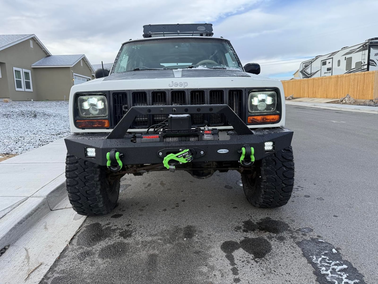 Rough Country 12,000LB PRO Series Electric Winch | Synthetic Rope - PRO12000S customer photo 2