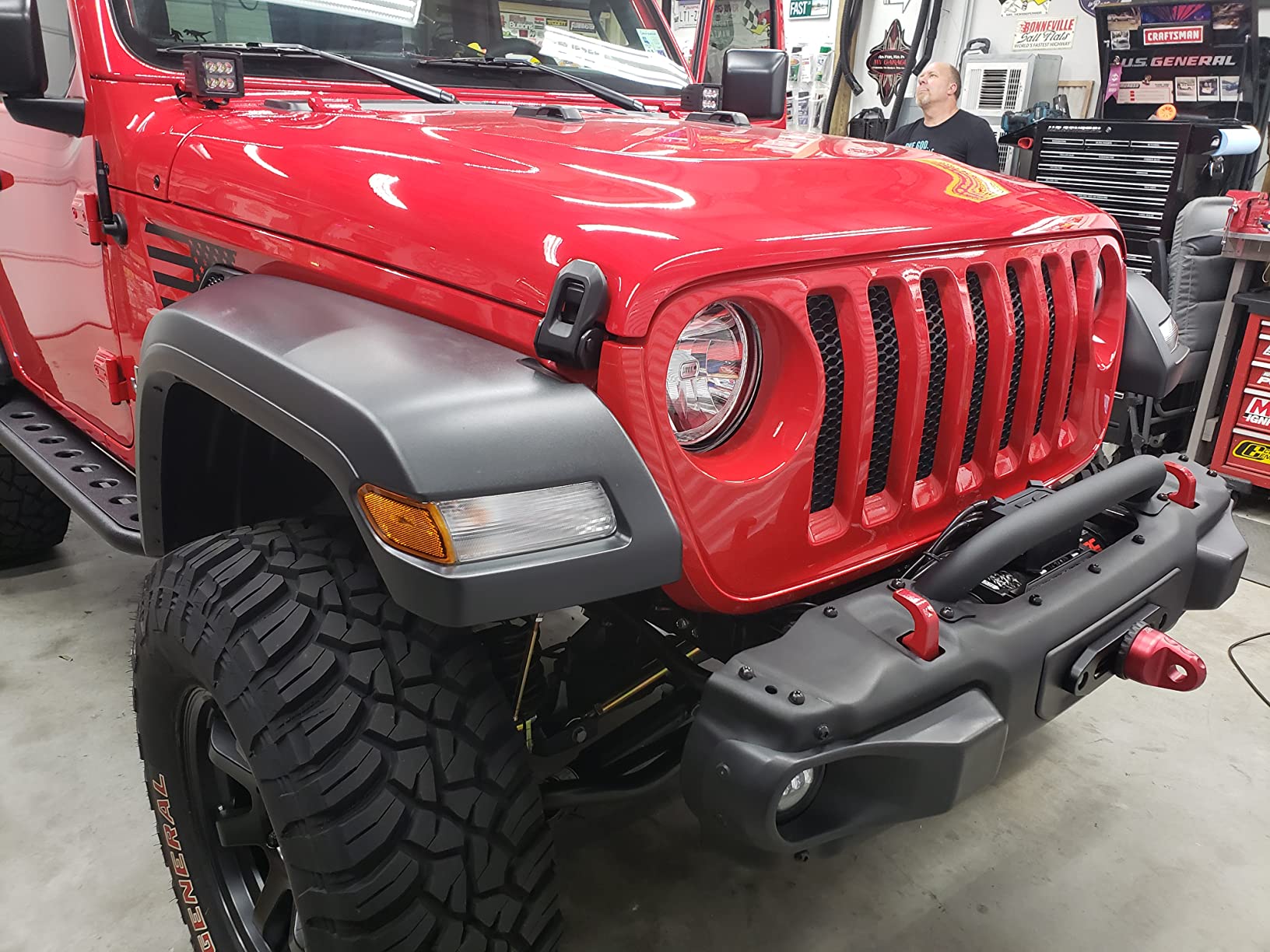 Rough Country 9,500LB PRO Series Winch with Synthetic Rope - 12V Waterproof Electric Winch customer photo 1