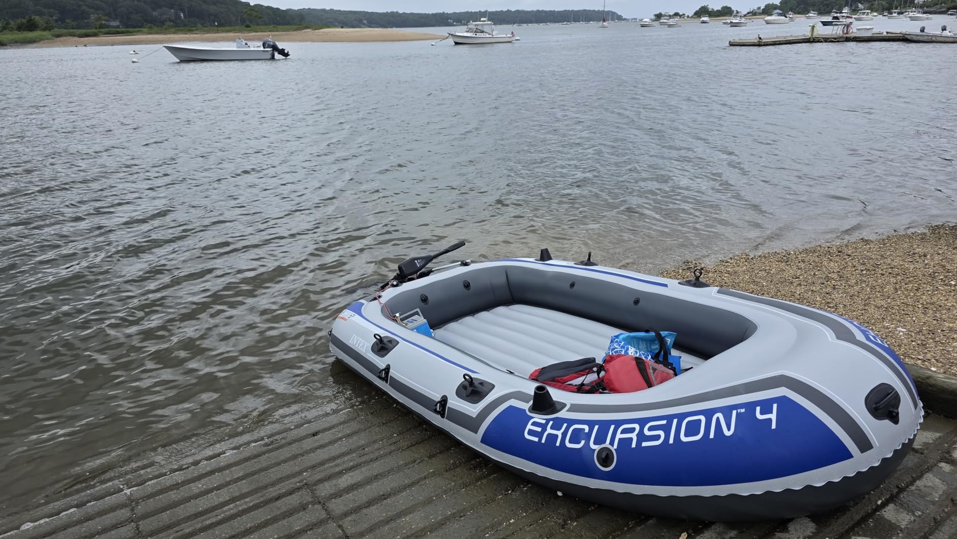 Newport NV-Series 46lb Thrust Saltwater Transom Mounted Trolling Electric Trolling Motor w/LED Battery Indicator customer photo 1