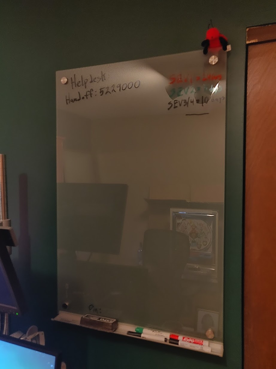Quartet Whiteboard, Glass Dry Erase Board, Non-Magnetic, 6' x 4', Infinity Frameless Mounting, Frosted Surface, Accessory Tray and 1 Dry Erase Marker (G7248F) customer photo 2