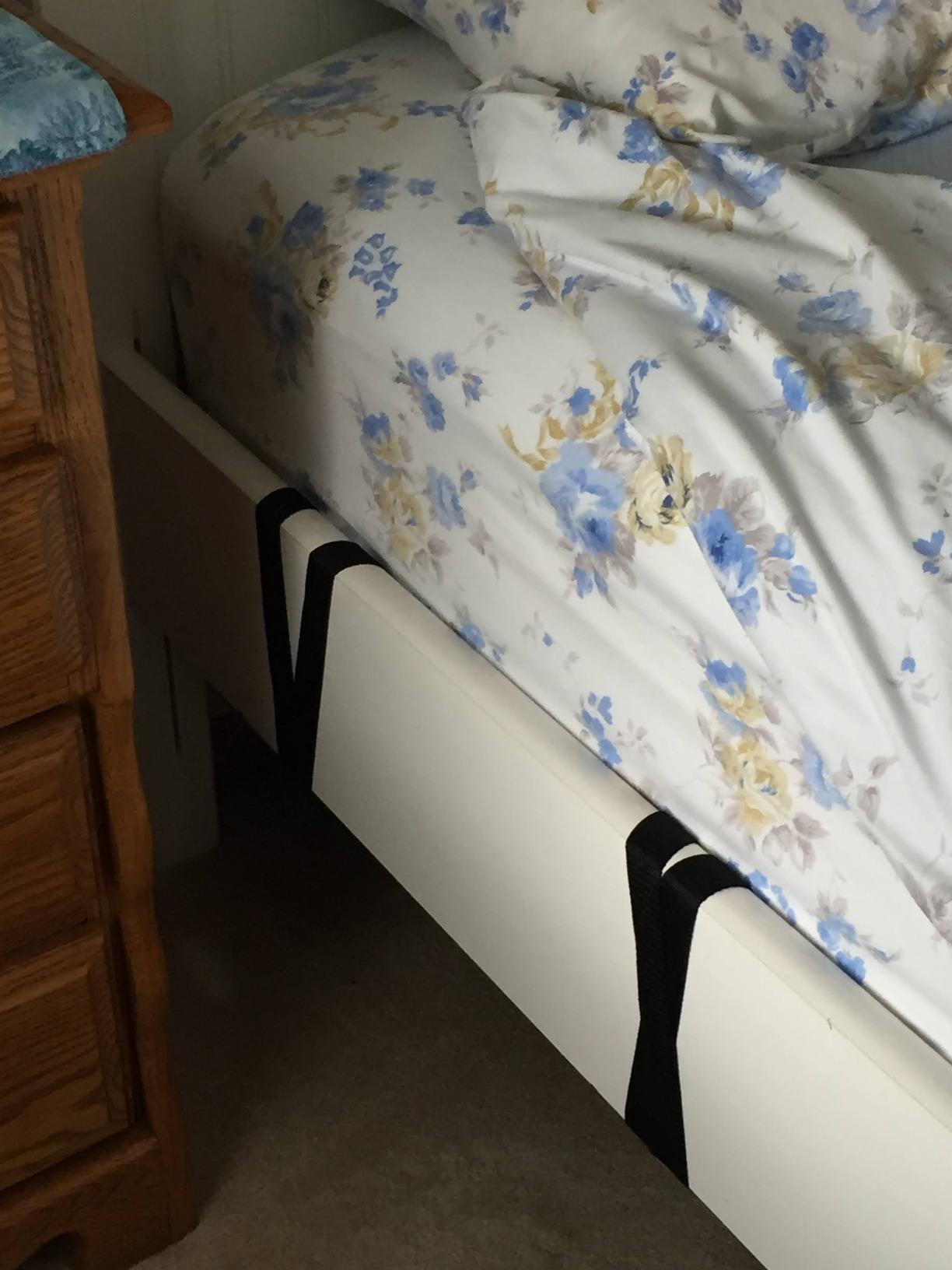 Able Life Bedside Extend-A-Rail, Adjustable Senior Bed Safety Railing and Stand Assist Grab Bar, Extendable Guardrail for Seniors and Elderly Adults, ASTM Safety Approved Bedrail customer photo 2
