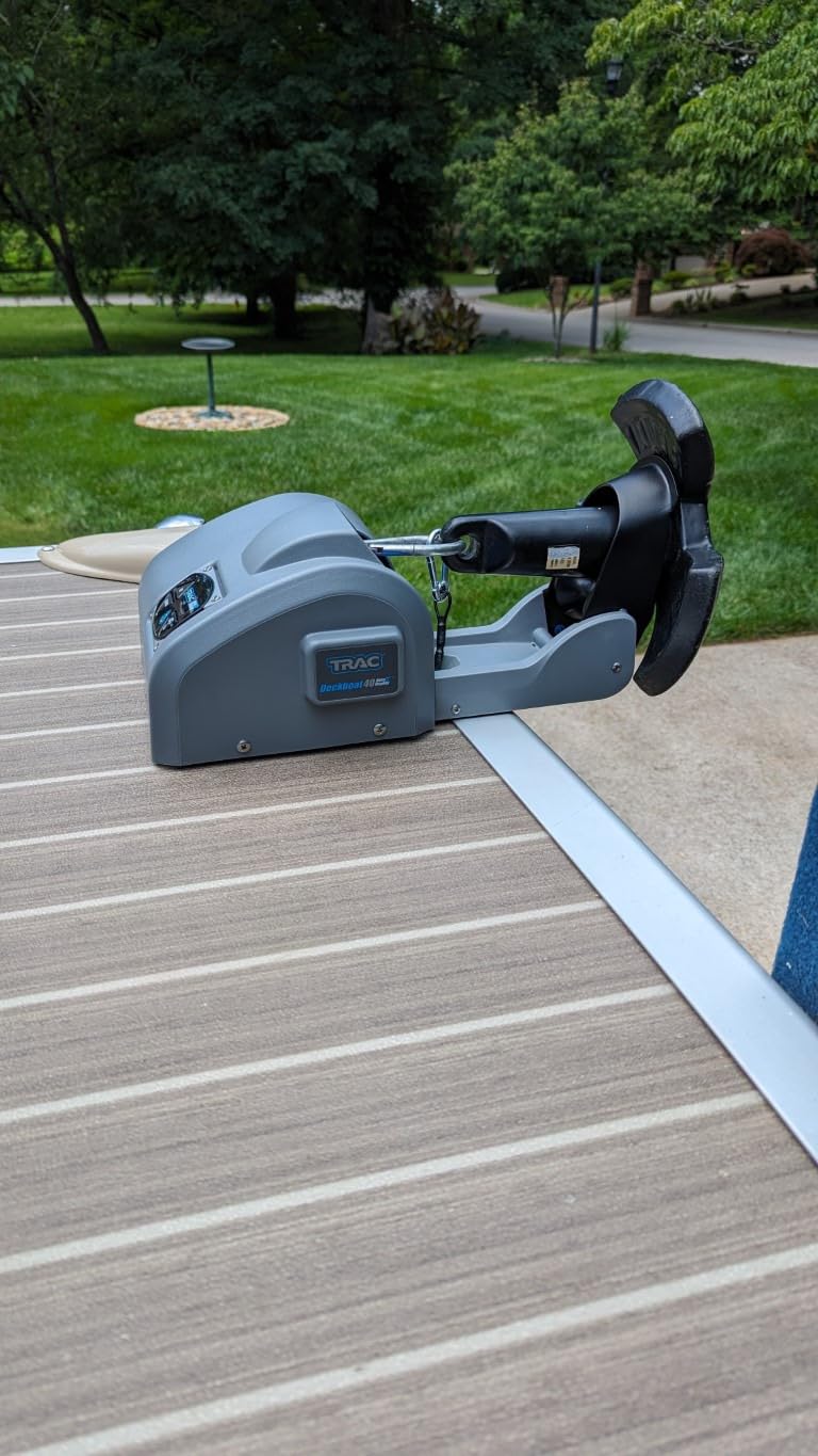 Trac Outdoors Deckboat 40 AutoDeploy-G3 Electric Anchor Winch - Automatically Raise & Lower Your Anchor - Max Anchor Capacity Up to 40 lb. - Includes 100-ft of Pre-Wound Anchor Rope (69005) customer photo 2