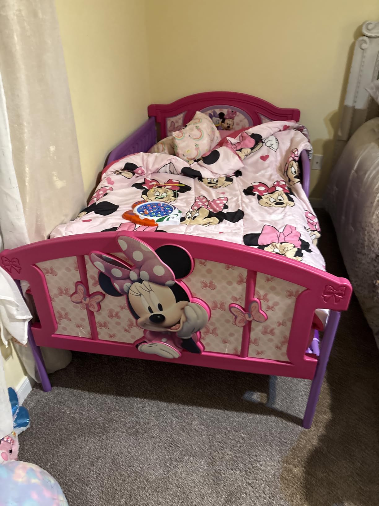 Delta Children Plastic 3D-Footboard Twin Bed, Disney/Pixar Cars customer photo 1