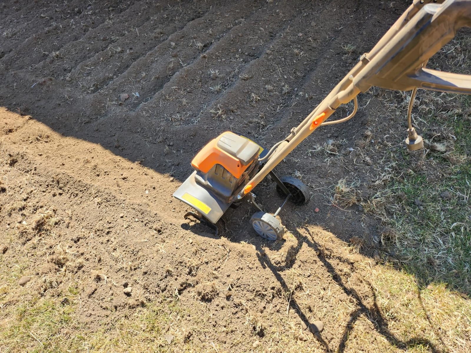 LawnMaster TE1216M Electric Tiller 12-Amp, 16-Inch customer photo 2
