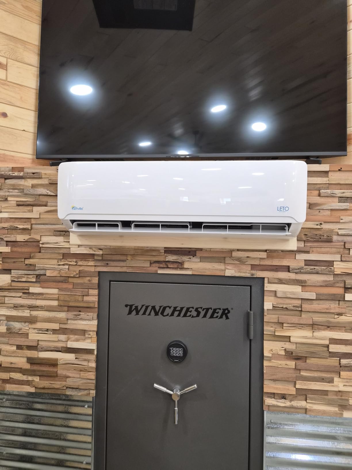 Senville LETO Mini Split Air Conditioner, Heat Pump, White, 24000 BTU customer photo 2